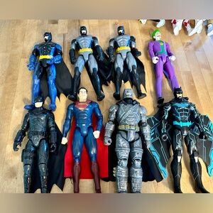 Batman DC Toy Set 12inch toys
